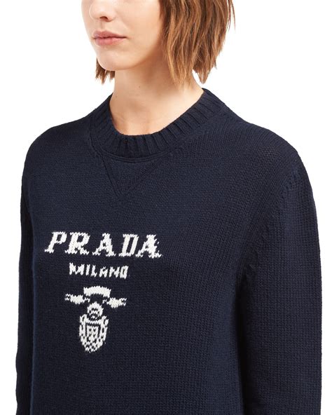 prada blue sweater|prada sweater sale.